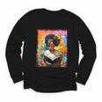 Educated Afro Girl Reading Book Lover History Month Youth Long Sleeve Tee