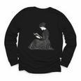 Emily Dickinson Reading A Book Youth Long Sleeve Tee