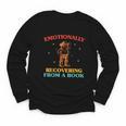 Emotionally Recovering From A Book Frog Youth Long Sleeve Tee Emotionally Recovering From A Book Frog Youth Long Sleeve Tee
