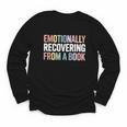 Emotionally Recovering From a Book Reading Librarian Youth Long Sleeve Tee