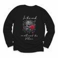 In The End We All Want The Villain Smutty Book Dark Romance Youth Long Sleeve Tee