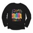 Equality Book LGBTQ Wildflowers Equal Rights Gay Kindness Youth Long Sleeve Tee Equality Book LGBTQ Wildflowers Equal Rights Gay Kindness Youth Long Sleeve Tee