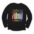 Equality Books Peace Love Compassion LGBT Gay Lesbian Pride Youth Long Sleeve Tee Equality Books Peace Love Compassion LGBT Gay Lesbian Pride Youth Long Sleeve Tee