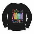 Equality Hurts No One Floral Books LGBTQ Gay Les Pride Month Youth Long Sleeve Tee Equality Hurts No One Floral Books LGBTQ Gay Les Pride Month Youth Long Sleeve Tee