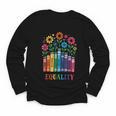 Equality Love Peace Compassion Books Protest Women Girls Kid Youth Long Sleeve Tee Equality Love Peace Compassion Books Protest Women Girls Kid Youth Long Sleeve Tee