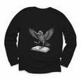 F-Caw-F Crow Book Lovers Vintage Bookish Bird Youth Long Sleeve Tee F-Caw-F Crow Book Lovers Vintage Bookish Bird Youth Long Sleeve Tee