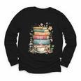 Fantasy Drama Tragedy Book Lover Subtle Watercolor Youth Long Sleeve Tee
