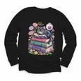 Fantasy Drama Tragedy Cute Cat Book Lover Readers Librarians Youth Long Sleeve Tee Fantasy Drama Tragedy Cute Cat Book Lover Readers Librarians Youth Long Sleeve Tee