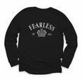 Fearless Est 2025 Powerless Book Fantasy Bookish Youth Long Sleeve Tee