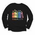 Floral Book Equality Human Rights Social Justice Peace Love Youth Long Sleeve Tee Floral Book Equality Human Rights Social Justice Peace Love Youth Long Sleeve Tee