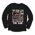 Flute Player Book Lover Flutist Marching Band Musician Flute Youth Long Sleeve Tee