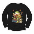 Frog & Toad Fishing Vintage Classic Book Frog Reading Book Youth Long Sleeve Tee Frog & Toad Fishing Vintage Classic Book Frog Reading Book Youth Long Sleeve Tee