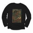 Geometric History Educated Women Teacher Book Melanin Youth Long Sleeve Tee