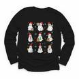 Ghosts Wearing Santa Hats Reading Books Christmas Book Lover Youth Long Sleeve Tee Ghosts Wearing Santa Hats Reading Books Christmas Book Lover Youth Long Sleeve Tee