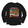 The Girl With The Books Became The Woman Writing Them Youth Long Sleeve Tee The Girl With The Books Became The Woman Writing Them Youth Long Sleeve Tee