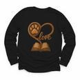 Girl Who Loves Dogs & Books Heart Dog Lover Reader Reeding Youth Long Sleeve Tee Girl Who Loves Dogs & Books Heart Dog Lover Reader Reeding Youth Long Sleeve Tee