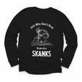 Girls Who Don't Read Book Are Skanks Design Youth Long Sleeve Tee