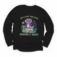 Girls Loves Dragon Books Fantasy Girls Kids Toddler Women Youth Long Sleeve Tee Girls Loves Dragon Books Fantasy Girls Kids Toddler Women Youth Long Sleeve Tee