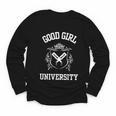 Good Girl University STFAUTTDLAGG Romance Spicy Book Youth Long Sleeve Tee
