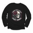 Good Girls Read Dirty Books Smut Reader Dark Romance Skull Youth Long Sleeve Tee Good Girls Read Dirty Books Smut Reader Dark Romance Skull Youth Long Sleeve Tee