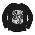 Gothic Classic Horror Thriller Book Movie Film Halloween Youth Long Sleeve Tee