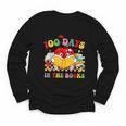 Groovy 100 Days In The Books Reading 100th Day Of School Youth Long Sleeve Tee