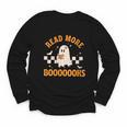 Groovy Halloween Teacher Spooky Read More Book Women Girl Youth Long Sleeve Tee Groovy Halloween Teacher Spooky Read More Book Women Girl Youth Long Sleeve Tee