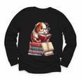 Guinea Pig Reading Books Matching Bookworm Readers Librarian Youth Long Sleeve Tee Guinea Pig Reading Books Matching Bookworm Readers Librarian Youth Long Sleeve Tee