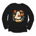 Halloween Cute Ghost Shirt Reading Books Ghost Youth Long Sleeve Tee Halloween Cute Ghost Shirt Reading Books Ghost Youth Long Sleeve Tee