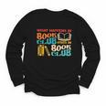 What Happens In Book Club Stays In Book Club Retro Youth Long Sleeve Tee What Happens In Book Club Stays In Book Club Retro Youth Long Sleeve Tee