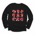 Heart Reading Books Valentine’s Day Girl And Boy Book Lovers Youth Long Sleeve Tee