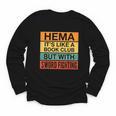 Hema Definition Like A Book Club With Swords Youth Long Sleeve Tee Hema Definition Like A Book Club With Swords Youth Long Sleeve Tee
