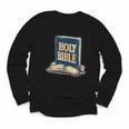 Holy Book Costume For Jesus And Bible Lovers Youth Long Sleeve Tee