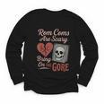 Horror Book Club Creepy Reader Gothic Fiction Thriller Fan Youth Long Sleeve Tee