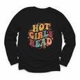 Hot Girls Read Aesthetic Book Lover Reading Youth Long Sleeve Tee