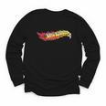 Hot Wheels Comic Book Fire Logo Youth Long Sleeve Tee