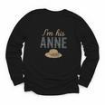 I'm His Anne Romantic Book Lover Vintage Youth Long Sleeve Tee