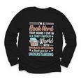 I'm a Book Nerd Bookworm Youth Long Sleeve Tee