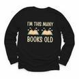 I'm This Many Books Old Read Book 2nd Birthday 2 Years Old Youth Long Sleeve Tee I'm This Many Books Old Read Book 2nd Birthday 2 Years Old Youth Long Sleeve Tee