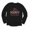 I'm a Huge Fan Of Hockey Players In Romance Books Youth Long Sleeve Tee I'm a Huge Fan Of Hockey Players In Romance Books Youth Long Sleeve Tee