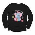 Its A Good Day To Read A Book Cute Elephant And Pig Edition Youth Long Sleeve Tee