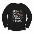 It's A Good Day To Read a Book Elementary Teacher Graphic Youth Long Sleeve Tee It's A Good Day To Read a Book Elementary Teacher Graphic Youth Long Sleeve Tee