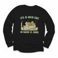 It's A Good Day To Read A Book Shirt Frog Reading Book Youth Long Sleeve Tee