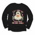 It's A Good Day To Read More Horror Books Halloween Youth Long Sleeve Tee It's A Good Day To Read More Horror Books Halloween Youth Long Sleeve Tee