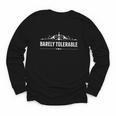 Jane Austens Hardly Bearable Book Quote Youth Long Sleeve Tee