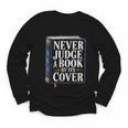 Never Judge a Book By Its Cover Youth Long Sleeve Tee