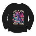 Just a Girl Who Loves Dragons And Books Dragon Youth Long Sleeve Tee Just a Girl Who Loves Dragons And Books Dragon Youth Long Sleeve Tee