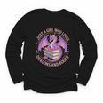 Just A Girl Who Loves Dragons And Books Fantasy Dragon Youth Long Sleeve Tee