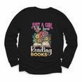 Just A Girl Who Loves Reading Books Youth Long Sleeve Tee