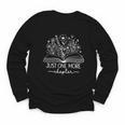 Just One More Chapter Bookish Book Reading Botanical Book Youth Long Sleeve Tee